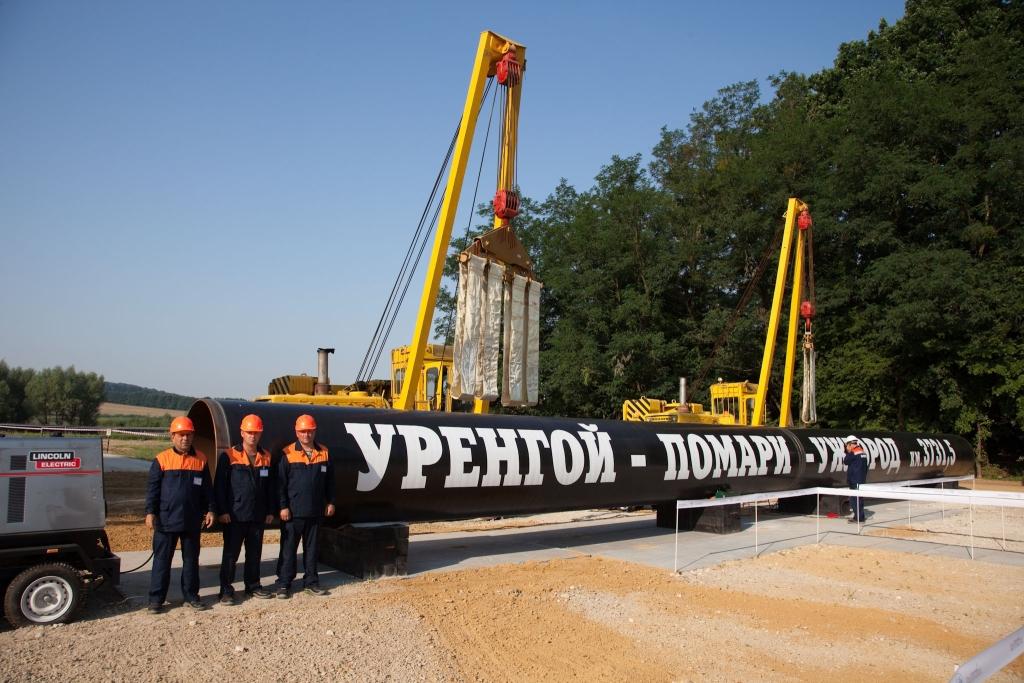 Газотрасса уренгой помары ужгород карта